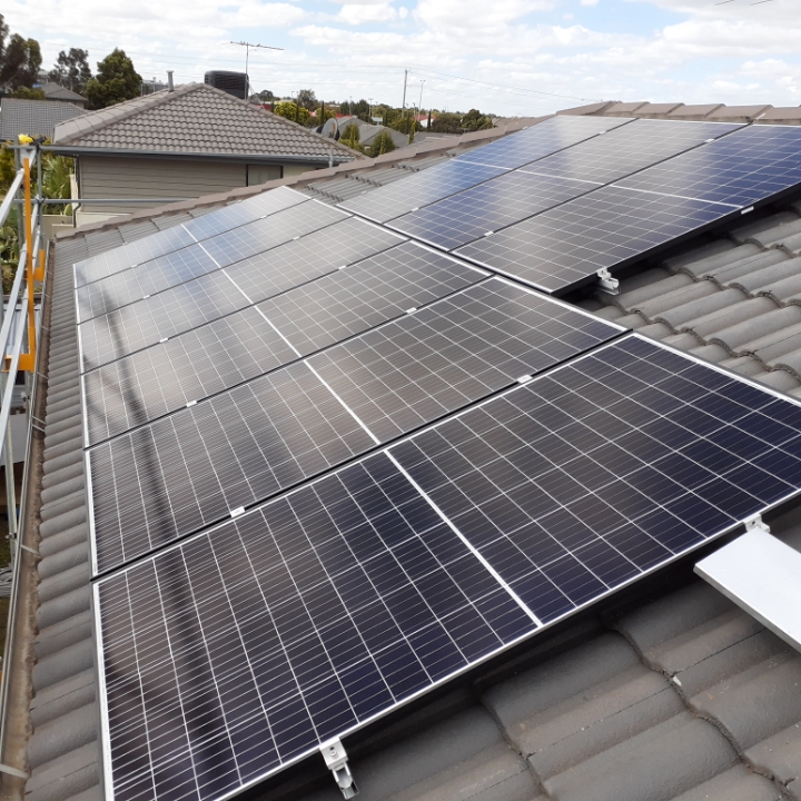 solar installation images