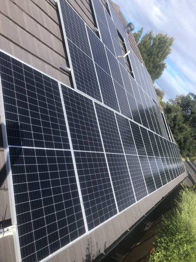 solar installation images