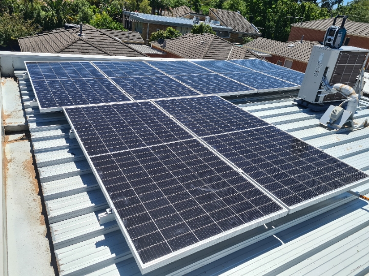solar installation images