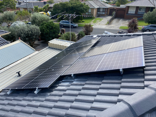 solar installation images