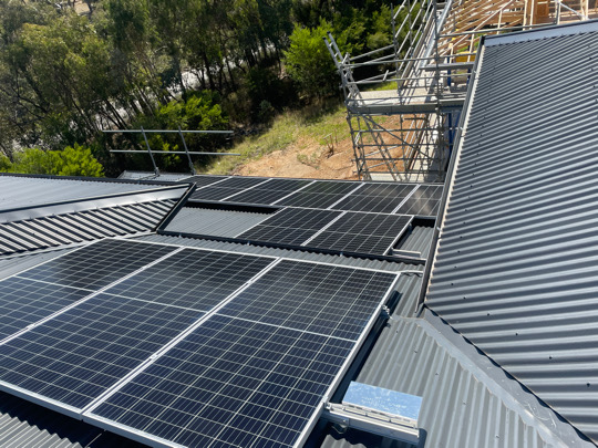 solar installation images