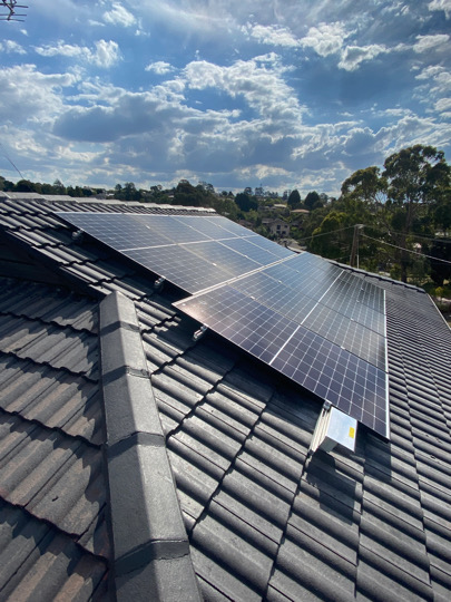 solar installation images