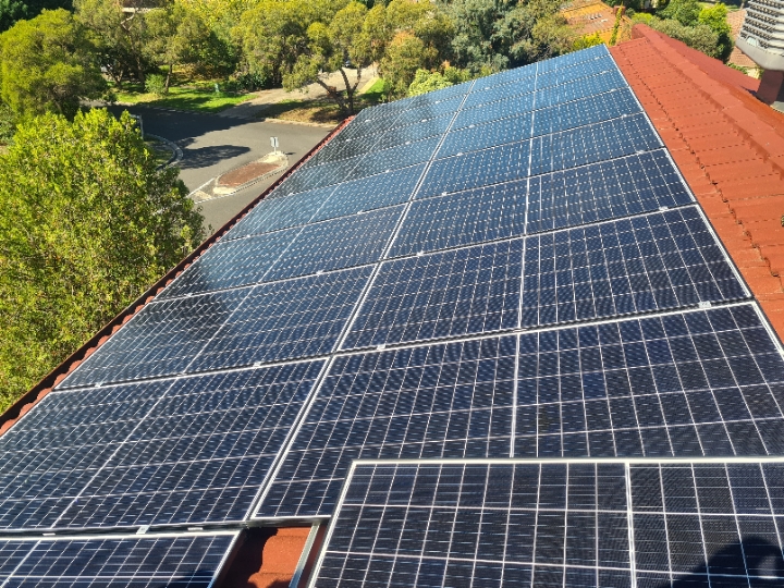 solar installation images