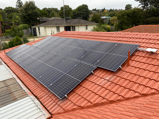 solar installation images
