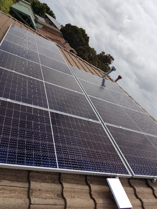 solar installation images