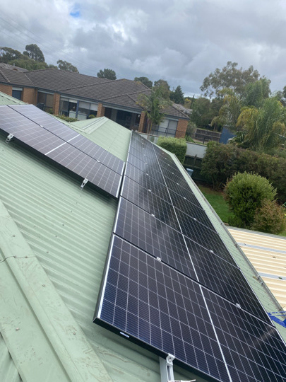 solar installation images