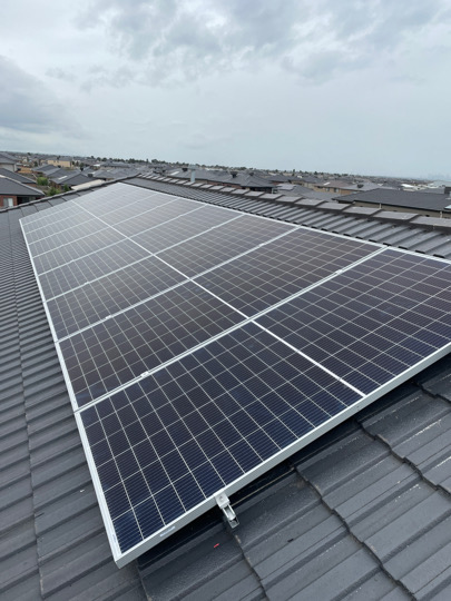 solar installation images