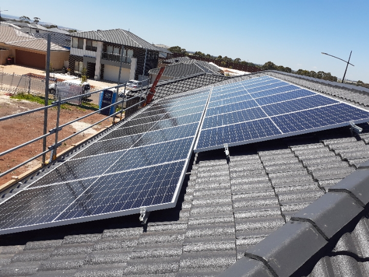 solar installation images