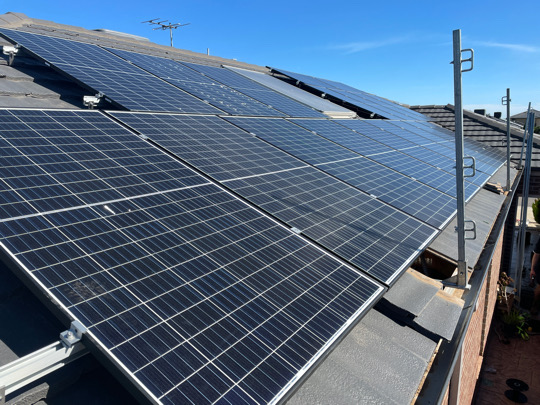 solar installation images