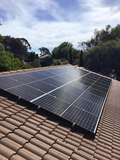 solar installation images